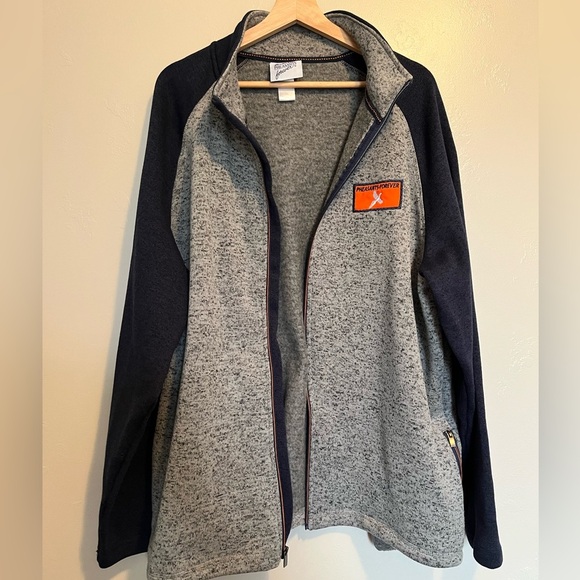 Pheasants Forever Gray and Navy Full-Zip Jacket - Picture 7 of 12